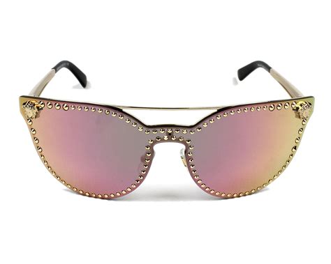 Versace Sunglasses Ve 2177 12524z Pale Gold / Grey Rose 